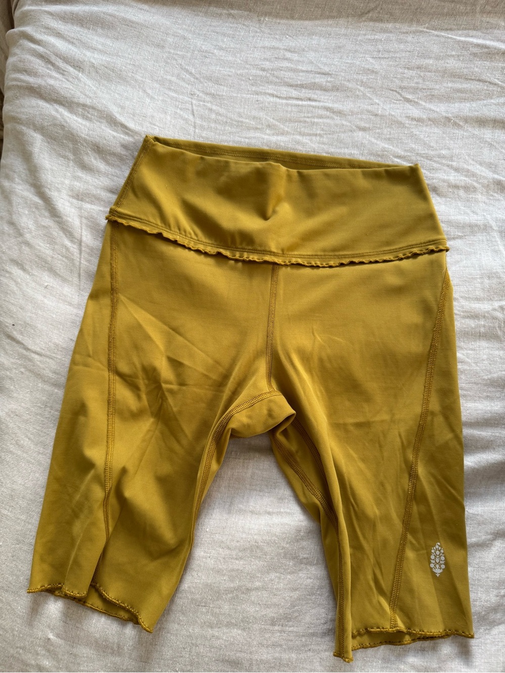 Fp movement Yellow Bike Shorts